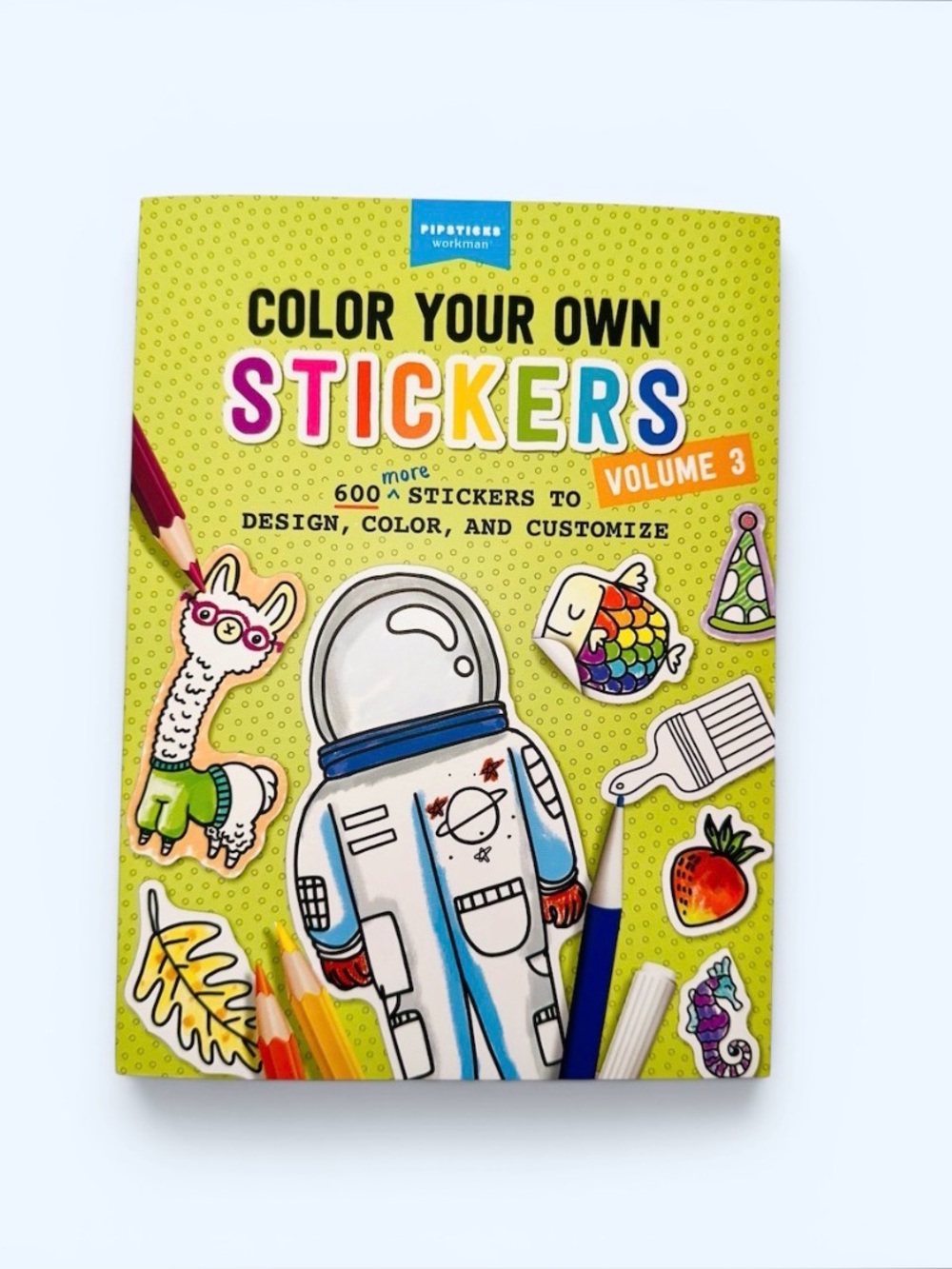 New Color Your Own Sticker Book